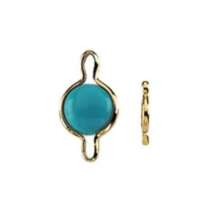 Round Cinch Bezel Link Component