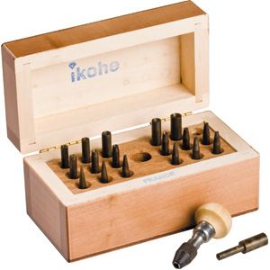 Round Bezel Setting Punches Set of 18