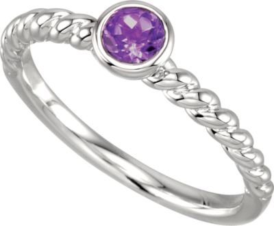 Stackable Gemstone Ring