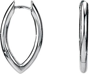 Round Tube Hinged Earrings