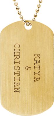 Posh Mommy&reg; Engravable Daddy Dog Tag
