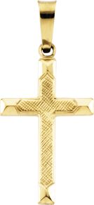 Hollow Cross Pendant