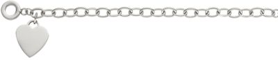 Stainless Steel Oval Link Bracelet