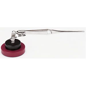 Third Hand with Tweezer and Round Base 