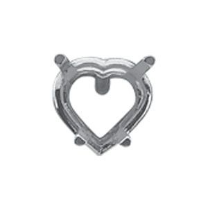 Heart Lightweight Setting for Earring