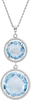 Round Shaped Dangle Pendant or Necklace