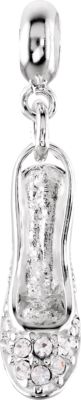 Kera&trade; Crystal Stiletto Heel Shoe Dangle