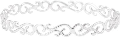 Scroll Design Bangle Bracelet