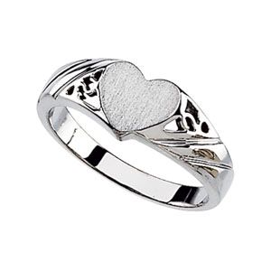 Heart Signet Ring