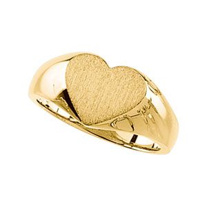 Ladies Signet Rings