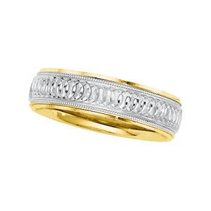 6mm Circle Pattern Comfort-Fit Band