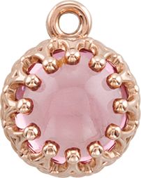 Round Cabochon Dangle