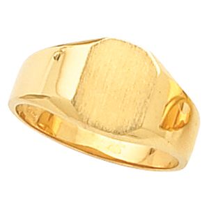 Octagon Signet Ring