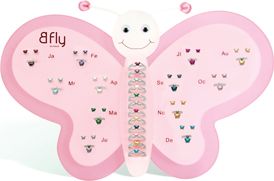 Bfly&reg; 10kt White Pendants, Rings & Earrings Youth Jewelry Selling System