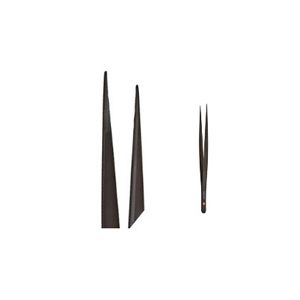 Dumont&reg; Diamond Tweezers Fine-Point Black Matte