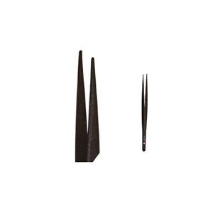 Dumont&reg; Diamond Tweezers Medium-point Black Matte