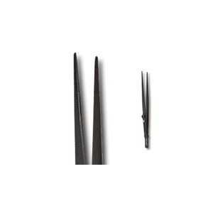 Geniune Swiss Diamond Tweezers Medium-Point Black