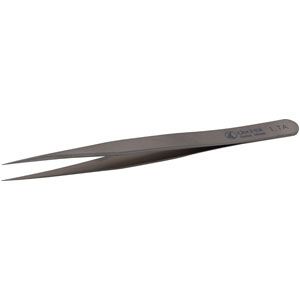 Ideal-Tek Straight Fine Tip Titanium Tweezer
