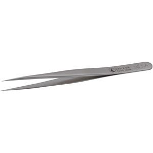 Ideal-Tek Short Anti-Magnetic/Anti-Acid Stainless Steel Tweezer