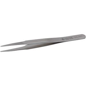 Ideal-Tek Flat Round Super Alloy Tweezer