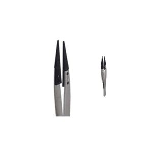 Ideal-Tek Anti-Acid Stainless Steel Tweezer w/Flat Round tips