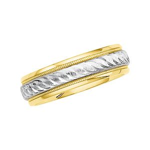 6mm Two-Tone Comfort-Fit Band