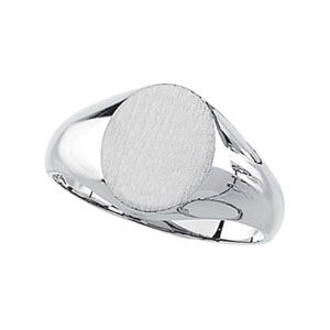 Oval Signet Ring