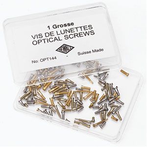 Assorted Optical Screws (144 Pieces)
