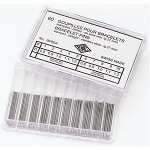 Stamped End Bracelet Pin Assortment