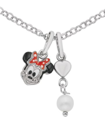 Disney&reg; Minnie Mouse & Pearl Necklace