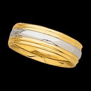 5.5mm Two Tone Inside Round Design Band