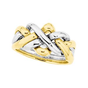 Four-Piece Puzzle Ring