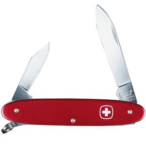 Patriot Red Aluminium Swiss Army Knife