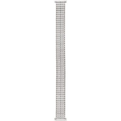 11-14mm Ladies Straight, Spring End Expansion Type Metal Bracelet