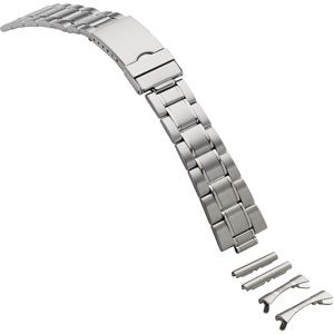 18-20mm Men's Multi End Diver's Link Metal Bracelet