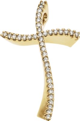 Diamond Cross Pendant