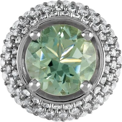 Round Halo Peg Setting