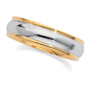 6mm Two-Tone Comfort-Fit Band