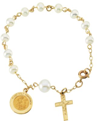 Freshwater Pearl Rosary Bracelet