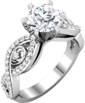 Sculptural-Inspired Engagement Ring Base