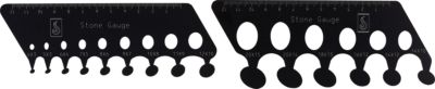 Oval Shape Stone Gauge
