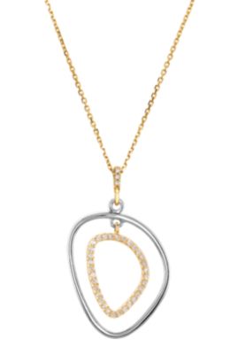 Open Silhouette Dangle Pendant or Necklace 