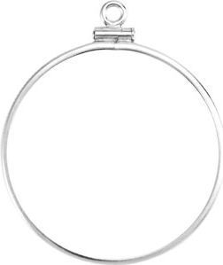 Coin Edge Screw Top Frame for U.S. 50 Cent Coin