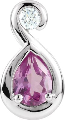 Pendant Mounting for Pear Shape Center