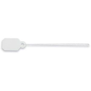 Arch Crown Frosted Plastic String Tags