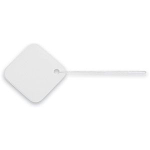 Arch Crown Frosted Plastic String Tags