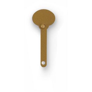 Gold Snap-Lock Tags