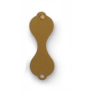 Gold Snap-Lock Tags