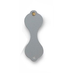 Silver Snap-Lock Tags