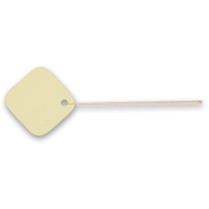 Tan Plastic String Tags